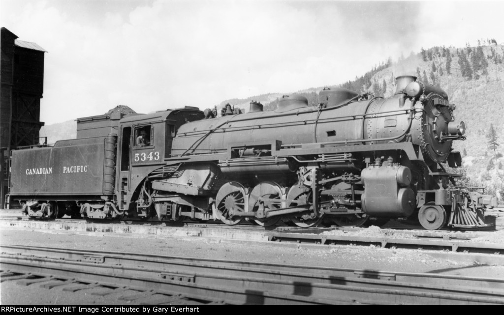 CP 2-8-2 #5343 - Canadian Pacific